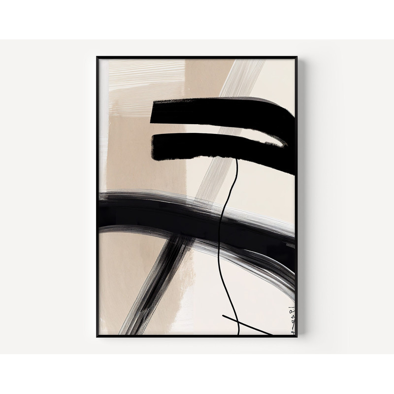 Modern Abstract Print Extra Large Wall Art Modern Simple Neutral Painting Simple Abstract Art Minimalist Brush Strokes Modern Line Drawing.jpg