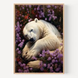 boho nursery decor, bear printable art, flower crown, forest animals, girls room decor, baby animal prints, nursery anim