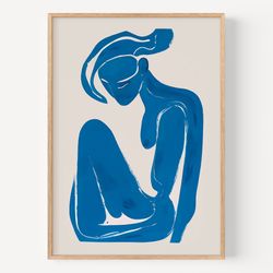 henri matisse print exhibition gallery wall art poster matisse blue art prints abstract people prints women nudes blue