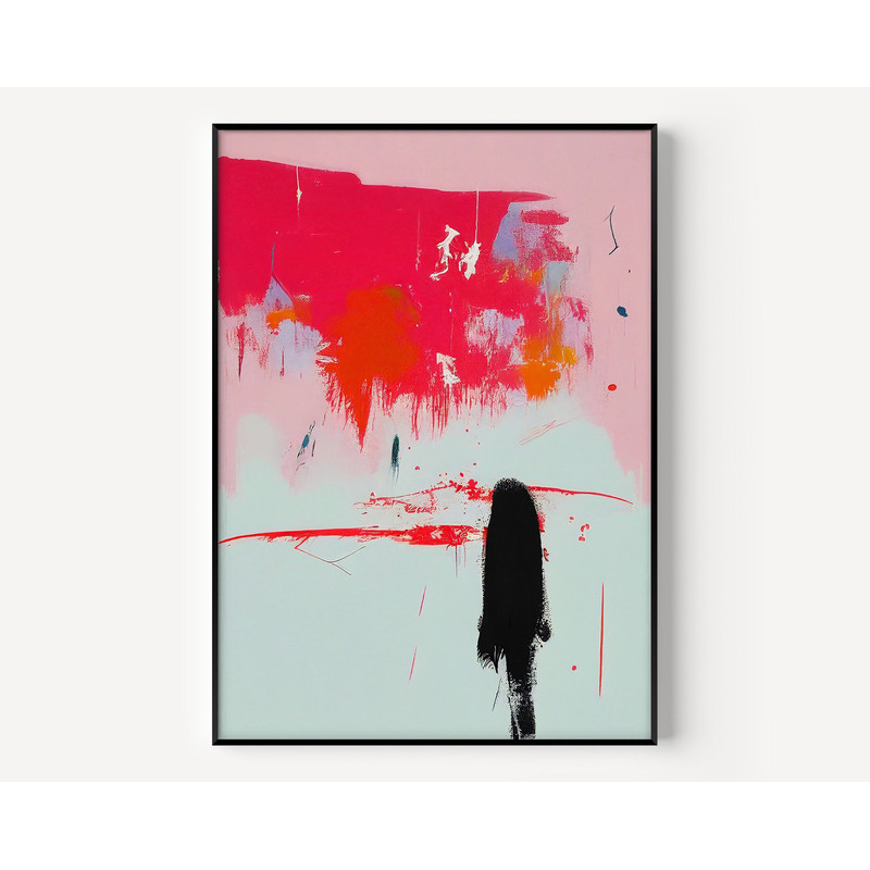 Soft pastel wall art, abstract painting giclee print, large fine art print, modern abstract art, acrylic art print, Modern Wall Art for Her.jpg