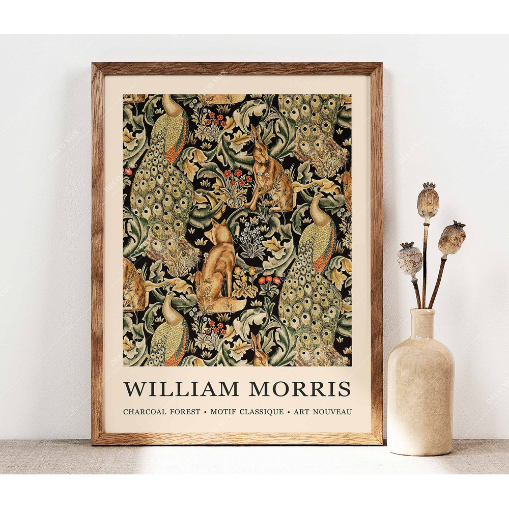 William Morris Poster, William Morris Print, William Morris Art, Floral Print, Vintage Art, Wall Art Gift Idea, Victorian Art Decor PS0010.jpg