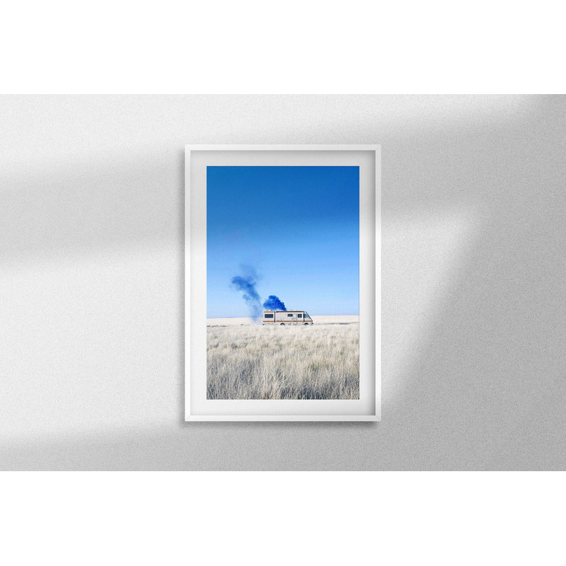 Breaking Bad RV Poster 11 x 17, Breaking Bad Print, Breaking Bad Movie Poster, Jesse Pinkman, Heisenberg, Walter White, Breaking Bad Gift.jpg