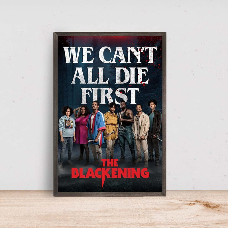 The Blackening 2023 Movie Poster, Home Decor.jpg
