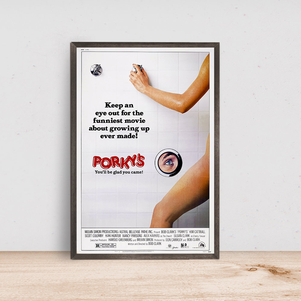 Porky's Movie Poster, Room Decor, Home Decor, Art Poster for Gift.jpg