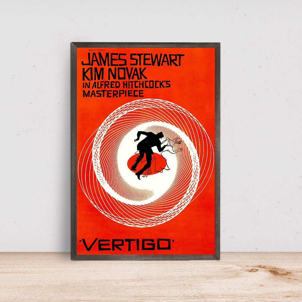 Vertigo Movie Poster, Room Decor, Home Decor, Art Poster for Gift.jpg