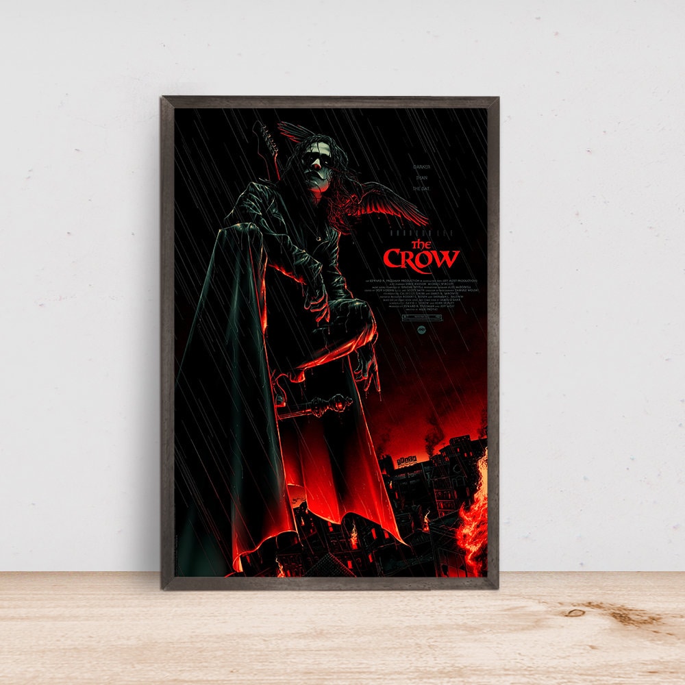The Crow Movie  Poster Classic film-Poster Gift- Room Decor Wall Art.jpg
