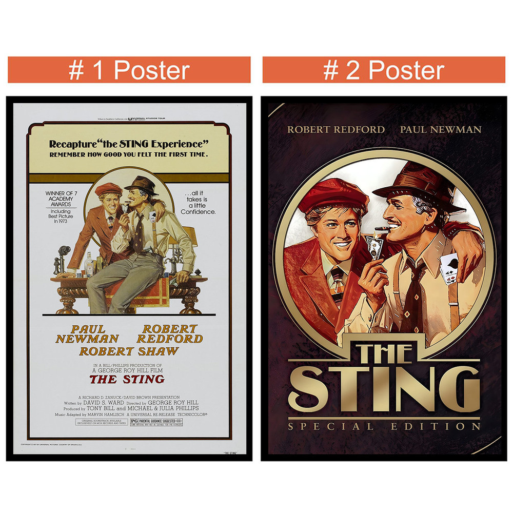 The Sting Movie Poster Classic film-Poster Gift- Room Decor Wall Art.jpg