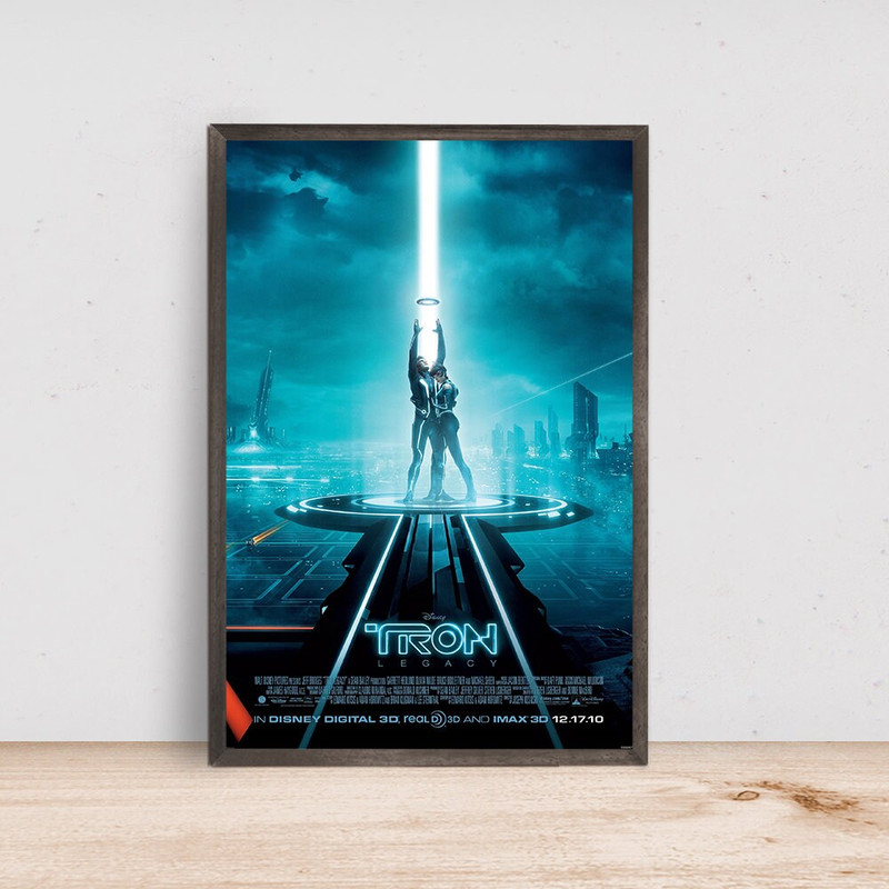 TRON LEGACY Movie Poster, Room Decor, Home Decor, Art Poster for Gift.jpg