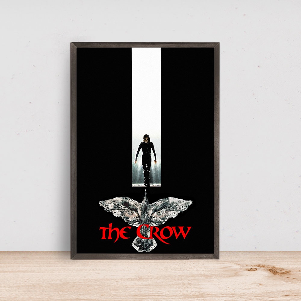 The Crow Movie  Poster Classic film-Poster Gift- Room Decor Wall Art-1.jpg