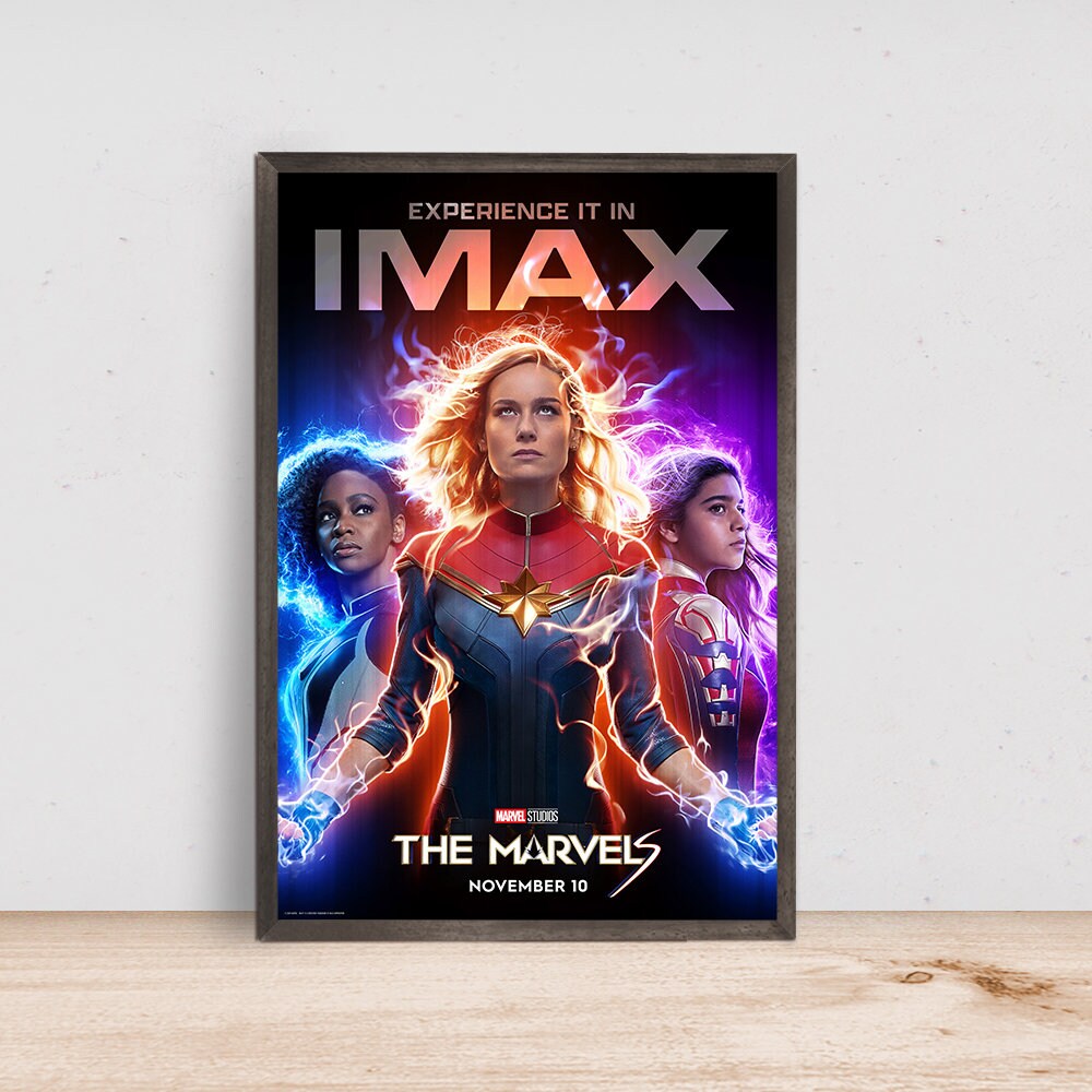 The Marvels Movie Poster, Room Decor, Home Decor, Art Poster for Gift-1.jpg