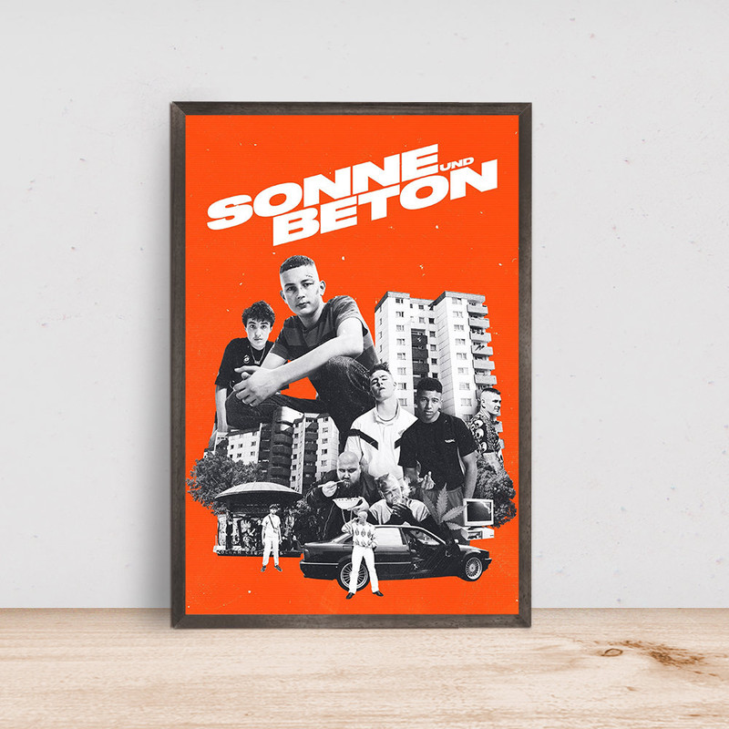 Sonne und Beton Movie Poster, Room Decor, Home Decor, Art Poster for Gift.jpg