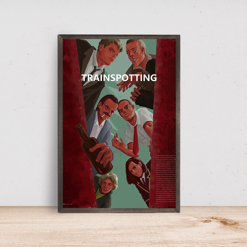 Trainspotting Movie Poster, Room Decor, Home Decor, Art Poster for Gift-1.jpg