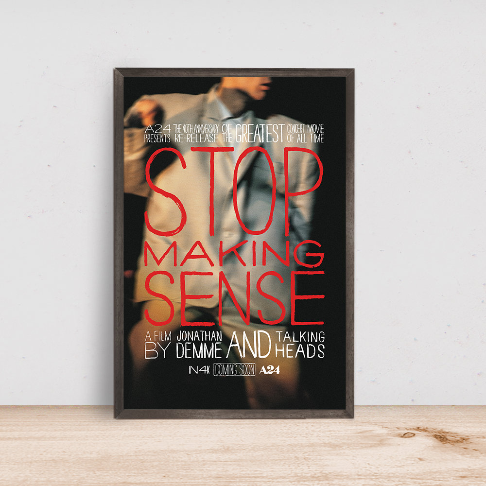 Stop Making Sense Movie Poster, Room Decor, Home Decor, Art Poster for Gift.jpg