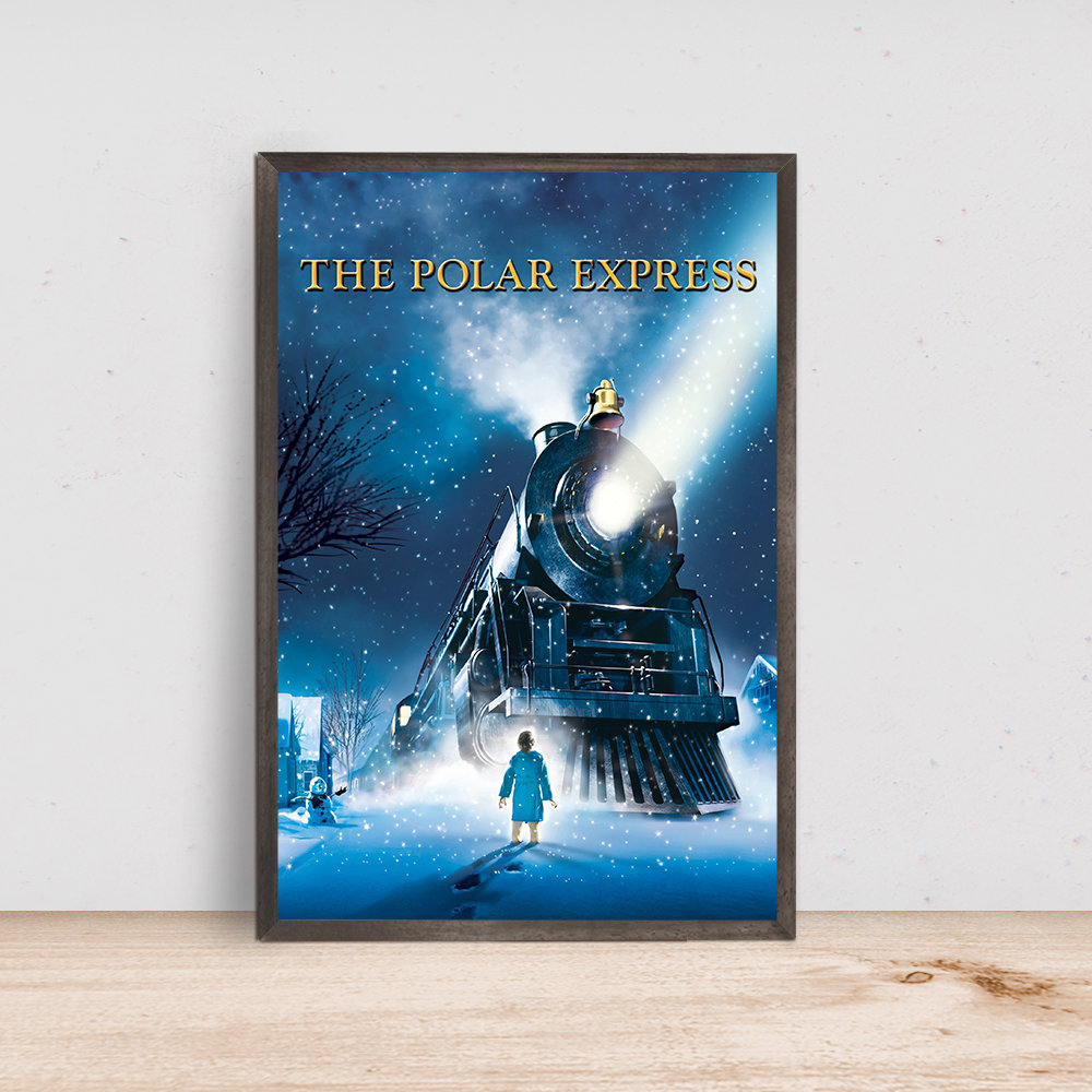 THE POLAR EXPRESS Movie Poster, Room Decor, Home Decor, Art Poster for Gift.jpg