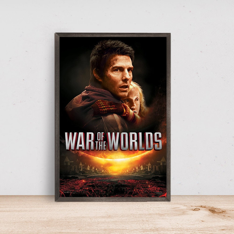 War of the Worlds Movie Poster, Room Decor, Home Decor, Art Poster for Gift.jpg