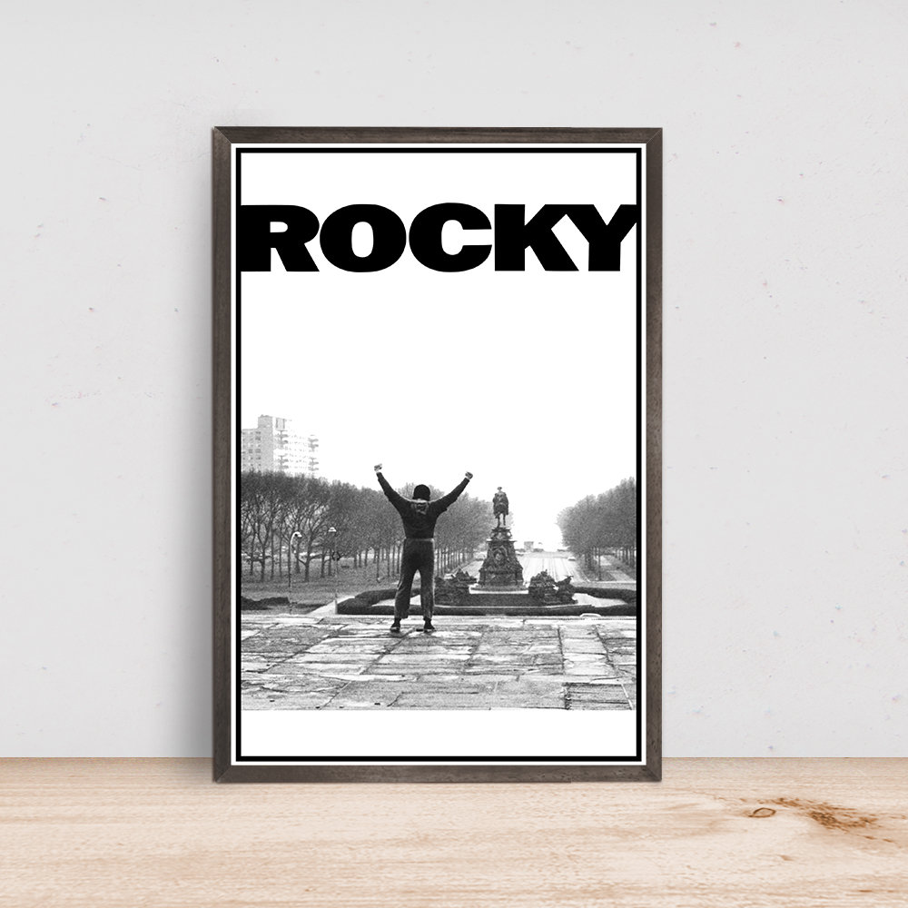 Rocky Movie Poster - Room Decor Wall Art - Canvas Fabric Print - Poster Gift.jpg