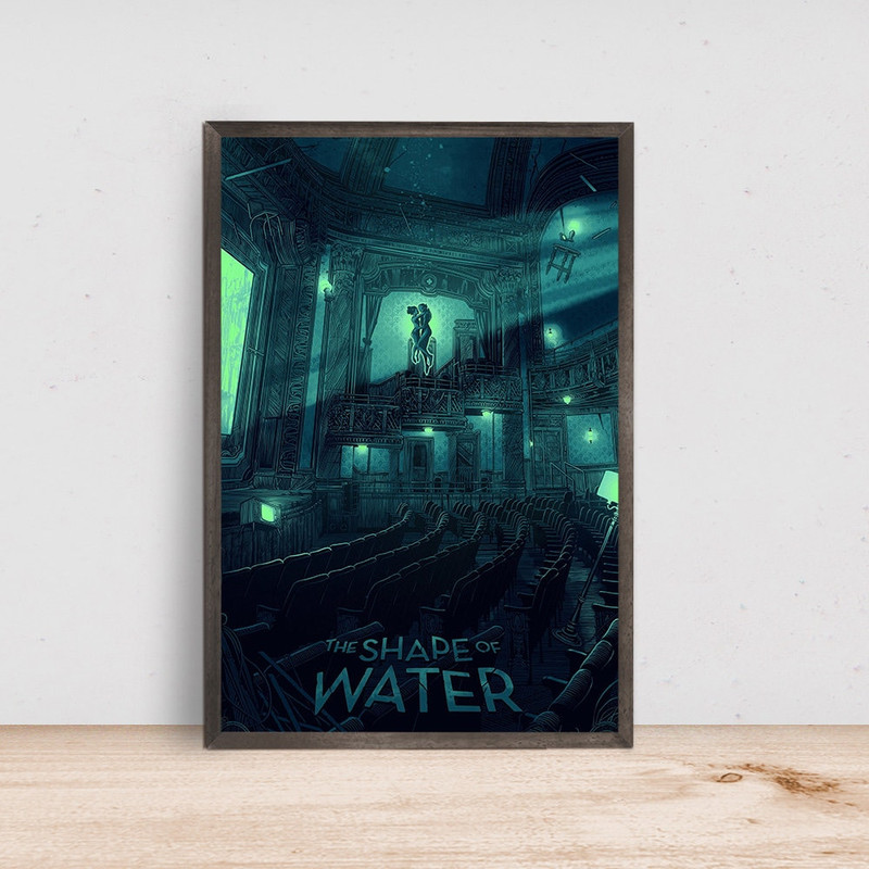 The Shape of Water Movie Poster, Room Decor, Home Decor, Art Poster for Gift.jpg