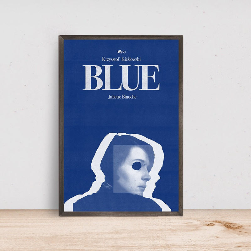 Three Colors Blue Movie Poster, Room Decor, Home Decor, Art Poster for Gift-1.jpg