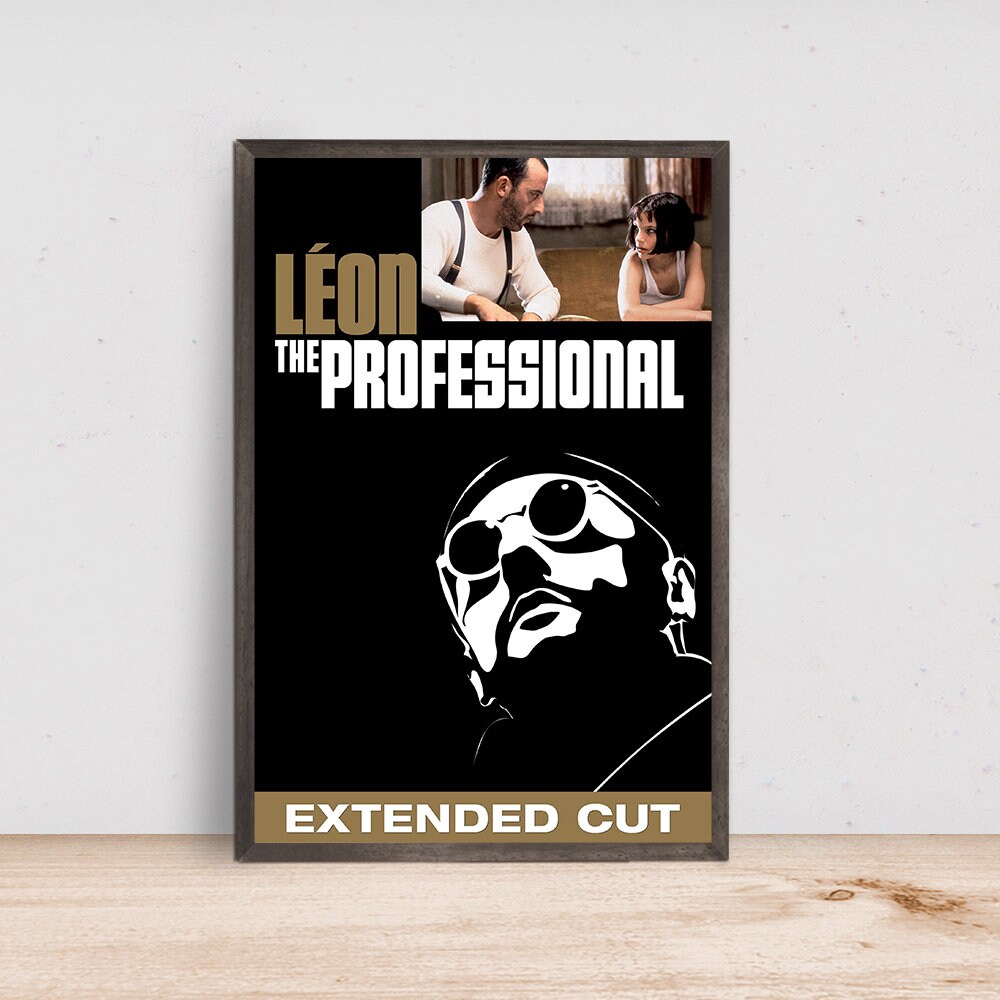Léon The Professional Movie Poster Classic film-Poster Gift- Room Decor Wall Art.jpg