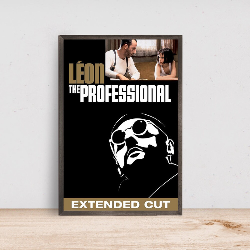 Léon The Professional Movie Poster Classic film-Poster Gift- Room Decor Wall Art.jpg