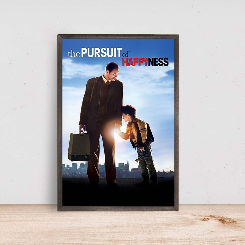The Pursuit of Happyness Movie Poster Room Decor, Home Decor, Art Poster for Gift.jpg