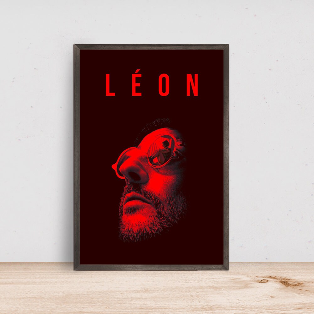 Léon The Professional Movie Poster Classic film-Poster Gift- Room Decor Wall Art-1.jpg