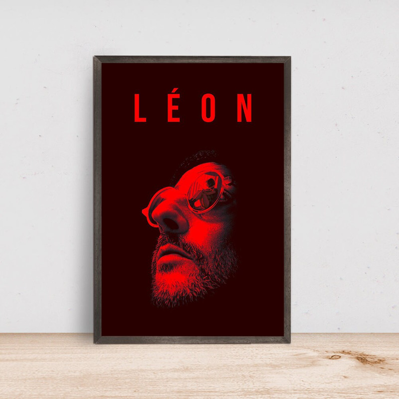 Léon The Professional Movie Poster Classic film-Poster Gift- Room Decor Wall Art-1.jpg