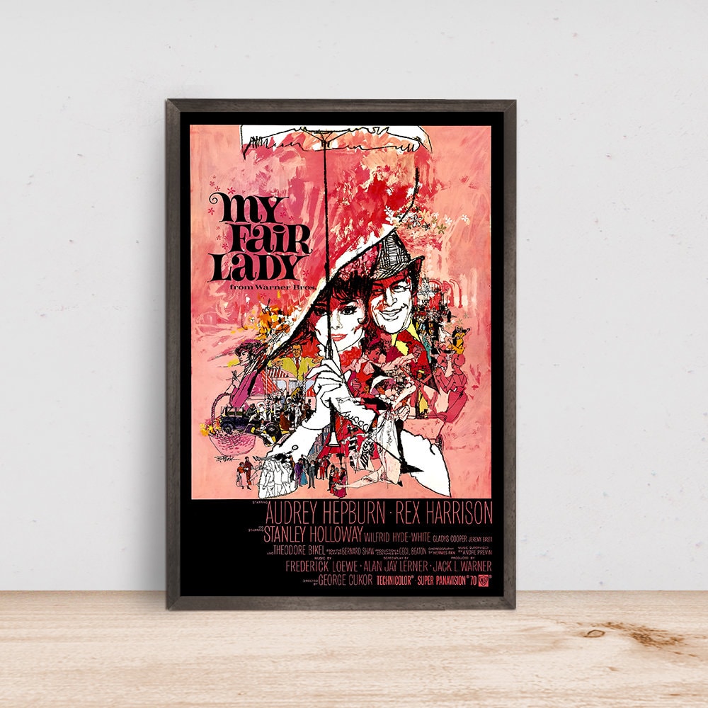 My Fair Lady Movie Poster, Home Decor, Art Poster for GiftCustom Personalized Poster.jpg