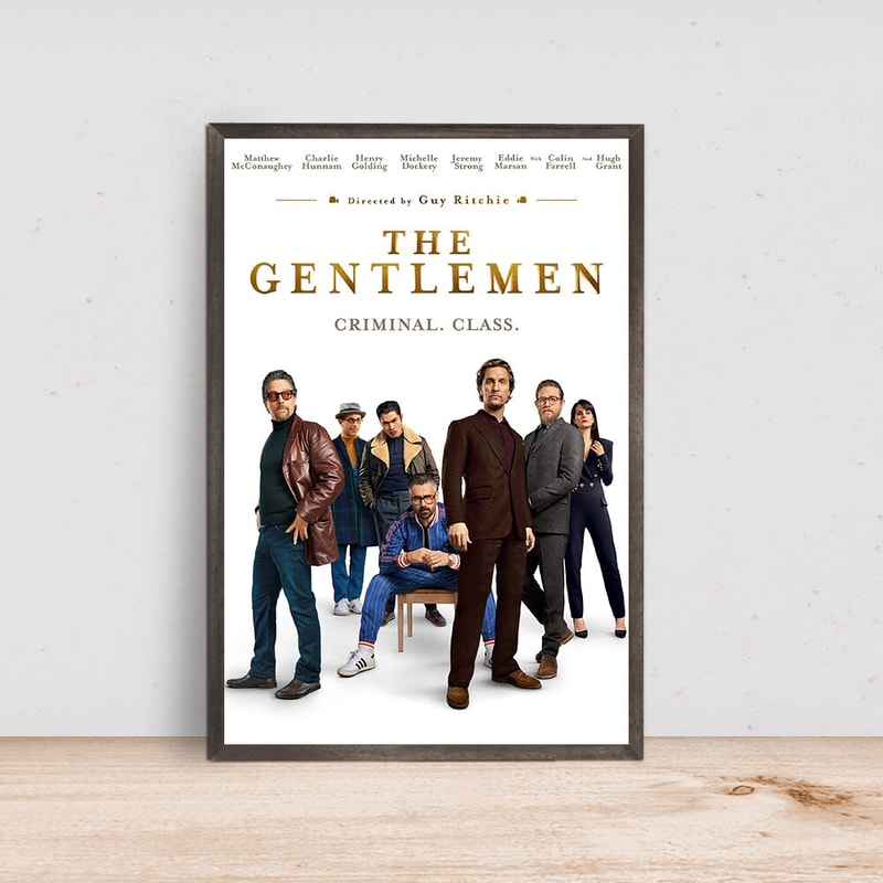 The Gentlemen Movie Poster, Home Decor, Art Poster for GiftCustom Personalized Poster.jpg