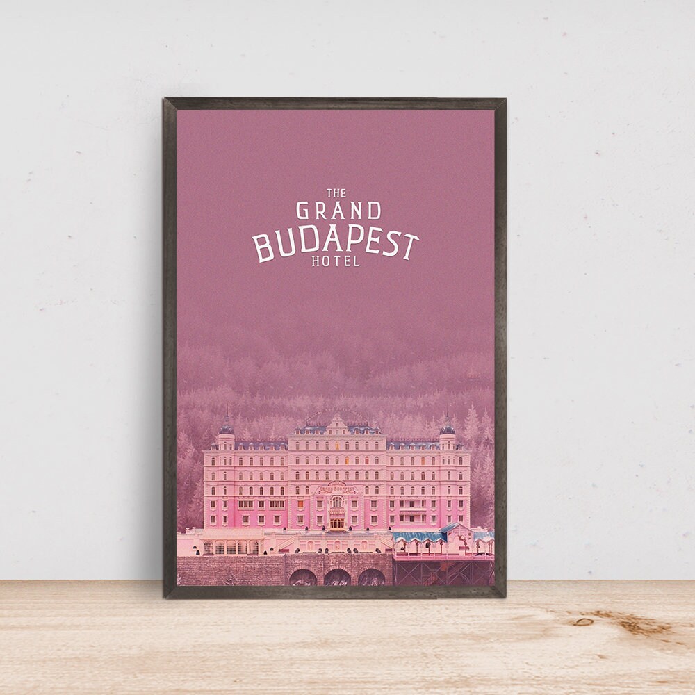The Grand Budapest Hotel Movie Poster Classic film-Poster Gift- Room Decor Wall Art-1.jpg