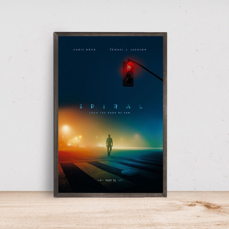 Spiral From the Book of Saw Movie Poster Classic film-Poster Gift- Room Decor Wall Art.jpg