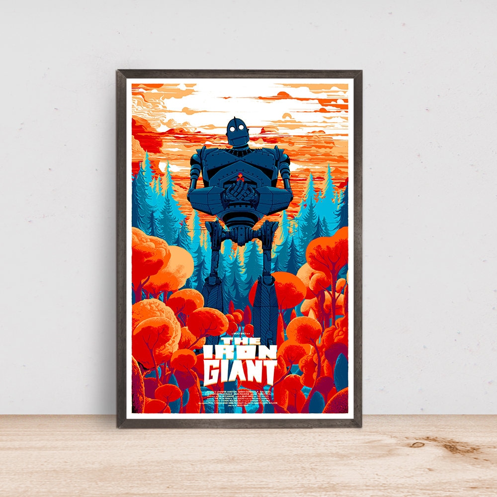 The Iron Giant Movie Poster, Home Decor, Art Poster for GiftCustom Personalized Poster.jpg