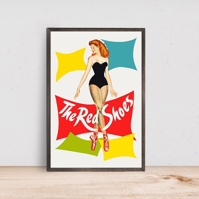 The Red Shoes Movie Poster, Home Decor, Art Poster for GiftCustom Personalized Poster-1.jpg