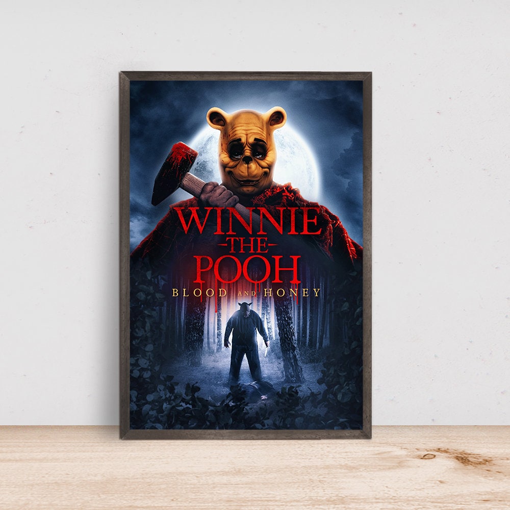 Winnie-the-Pooh Blood and Honey Movie Poster, Room Decor, Home Decor, Art Poster for Gift.jpg
