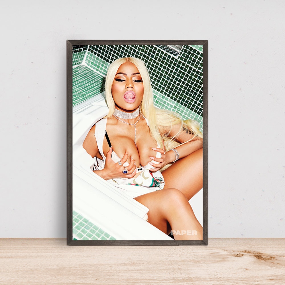 Nicki Minaj Hip Hop Singer Rap Music Star Sexy Mode Poster- Poster Gift- Room Decor Wall Art.jpg