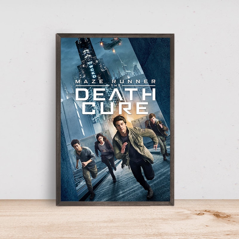 The Death Cure Movie Poster Movie Poster- Room Decor Wall Art - Canvas Fabric Print - Poster Gift-1.jpg