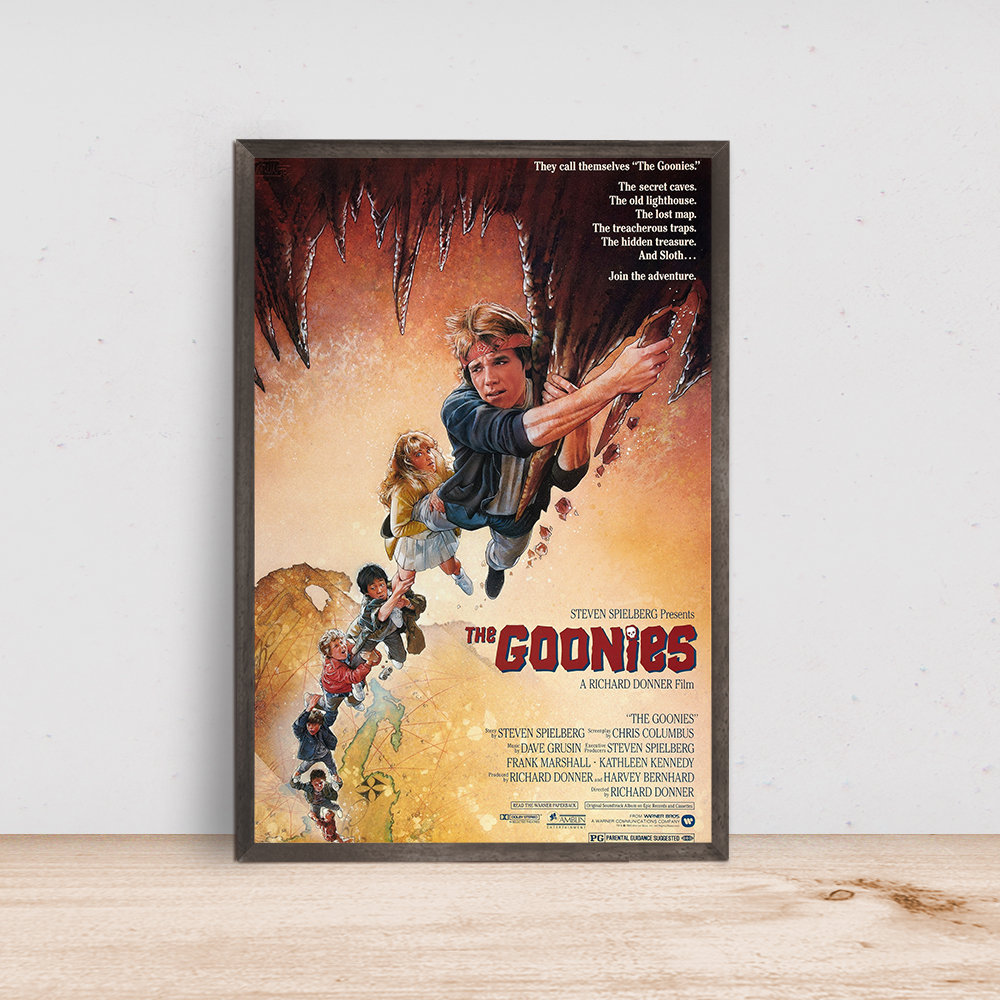 The Goonies 1985 Movie Poster High Quality Print, Wall Art, Room Decor, Home Decor, Art Poster For Gift, Living Room Decor, Vintage Film Art-2.jpg