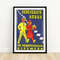 Cross Street on Pedestrian Paths - Matchbox Print - Aesthetic Wall Art - Vintage Art - Matchbox Wall Poster - Vintage Poster Print.jpg