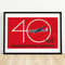 40 Years of Czechoslovakian Airlines - Matchbox Print - Czech Wall Art - Vintage Czech Art - Matchbox Wall Poster - Vintage Poster Print.jpg