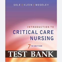 Latest 2023 Introduction to Critical Care Nursing 7th Edition Sole Test Bank pdf