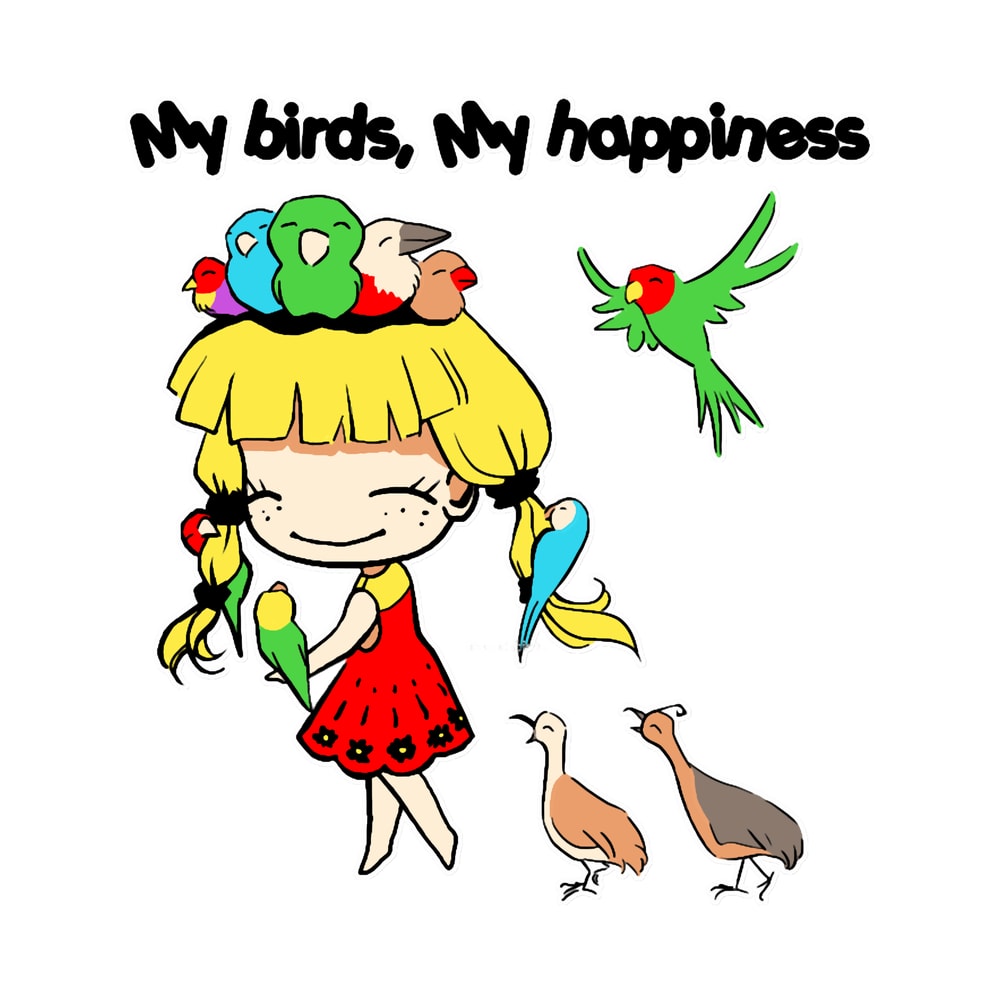 My birds my happiness cute cartoon.png