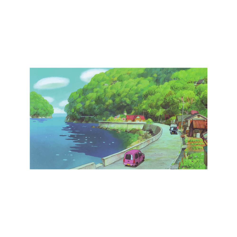Anime Inspired Seaside Landscape.png