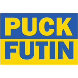 puck futin ukraine flag