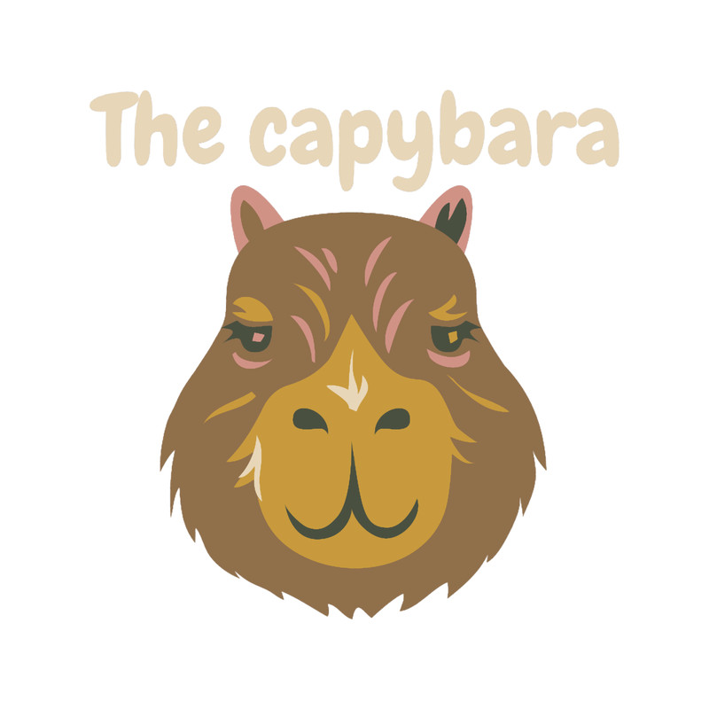 the capybara .png