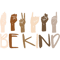Be Kind Hand Sign Language Teachers Melanin Interpreter ASL.png