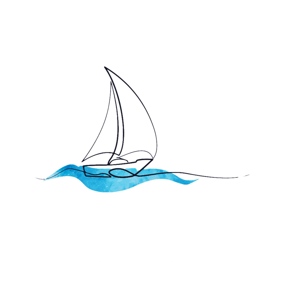 Hydro Flask- ocean blue watercolor wave and sailboatLine art.png