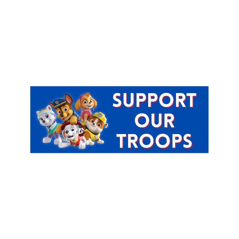 Support Our Troops Paw Patrol Parody Bumper.png