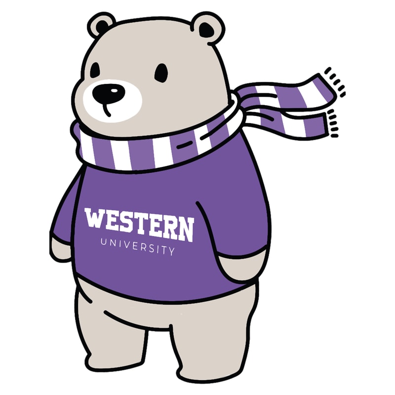 Western University Bear with Sweater.png