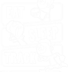 eat sleep tracktrack and field athletic contests gift graphic