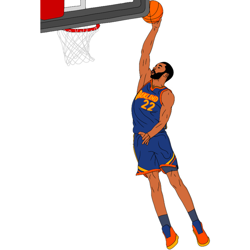 Andrew Wiggins - Golden State Warriors Basketball .png